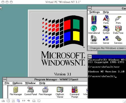 Windows NT 3.1